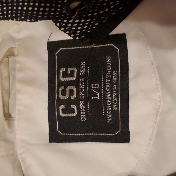 CSG white wind breaker - Picture 3 of 3